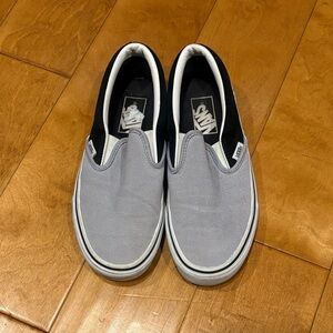 Vans low top slip on shoes
